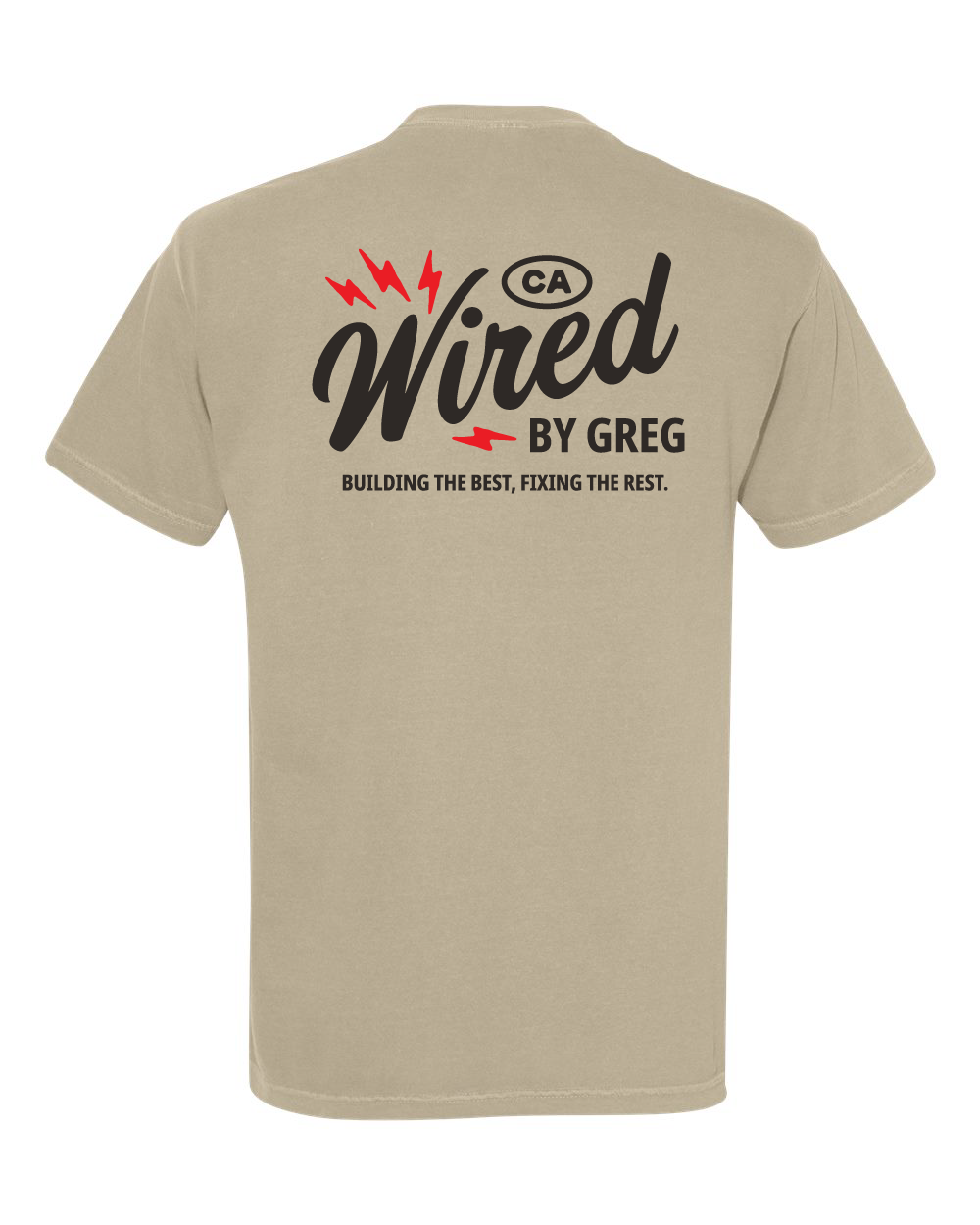 Wired By Greg Logo T-Shirt