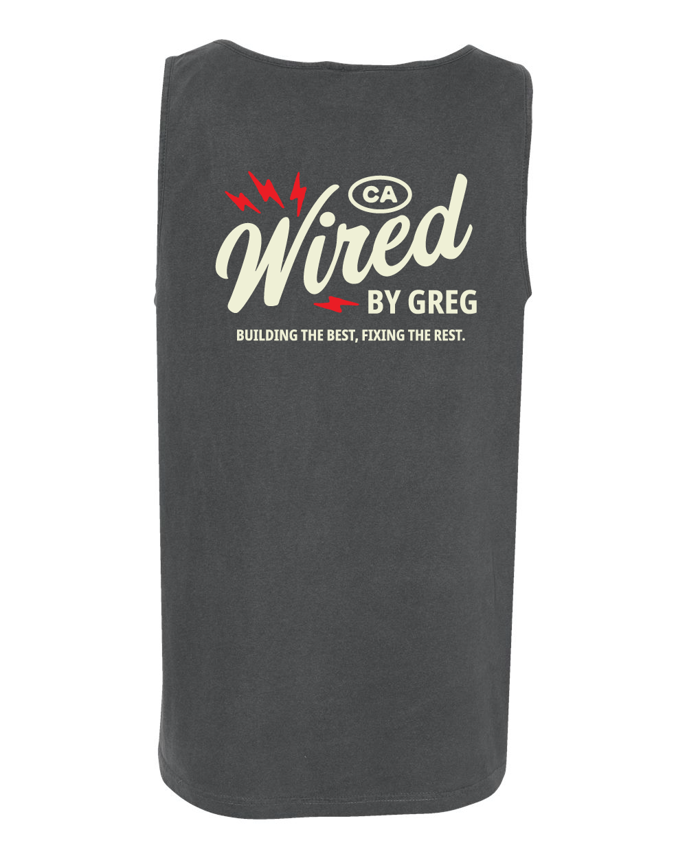 Wired By Greg Logo Tank