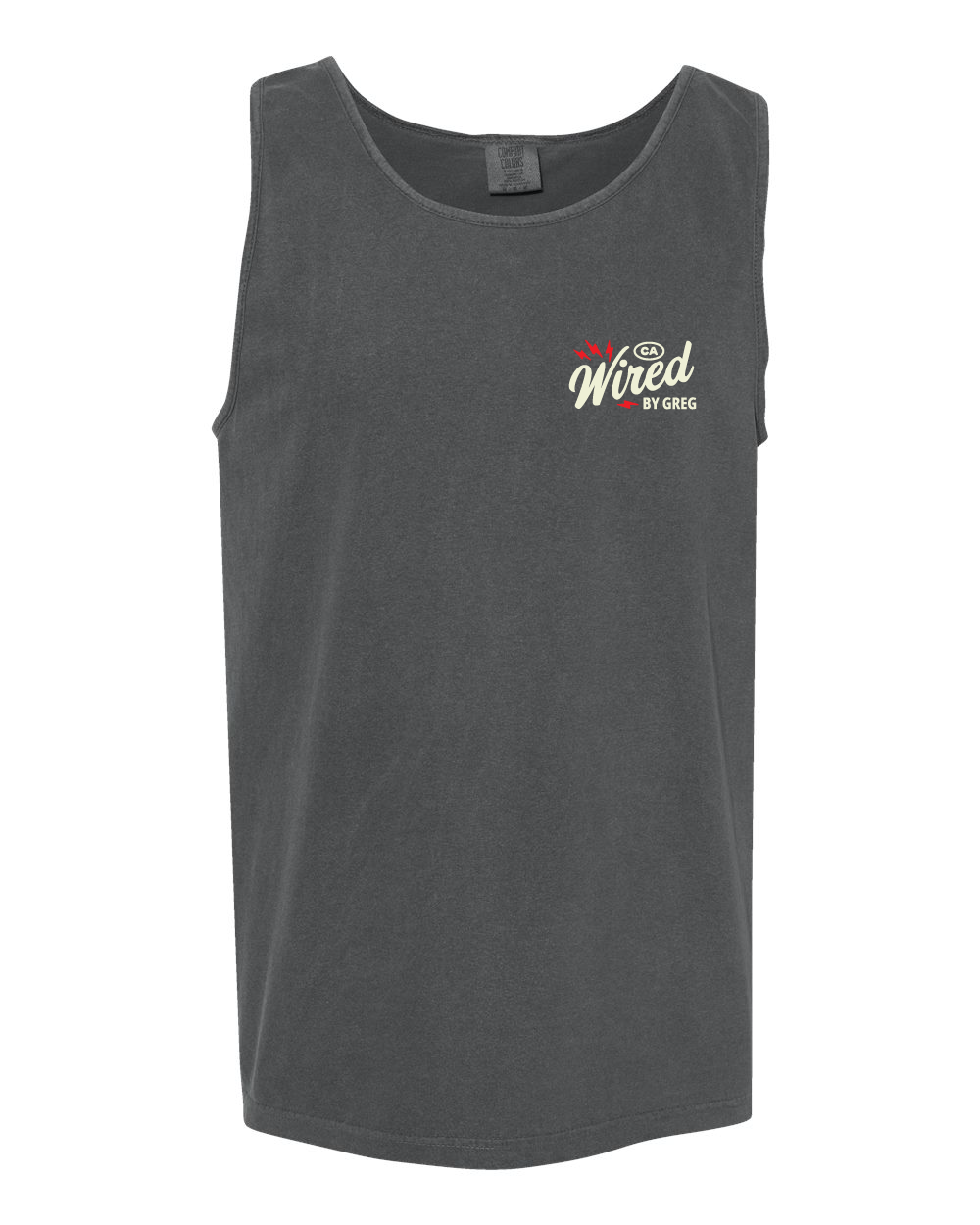 Wired By Greg Logo Tank