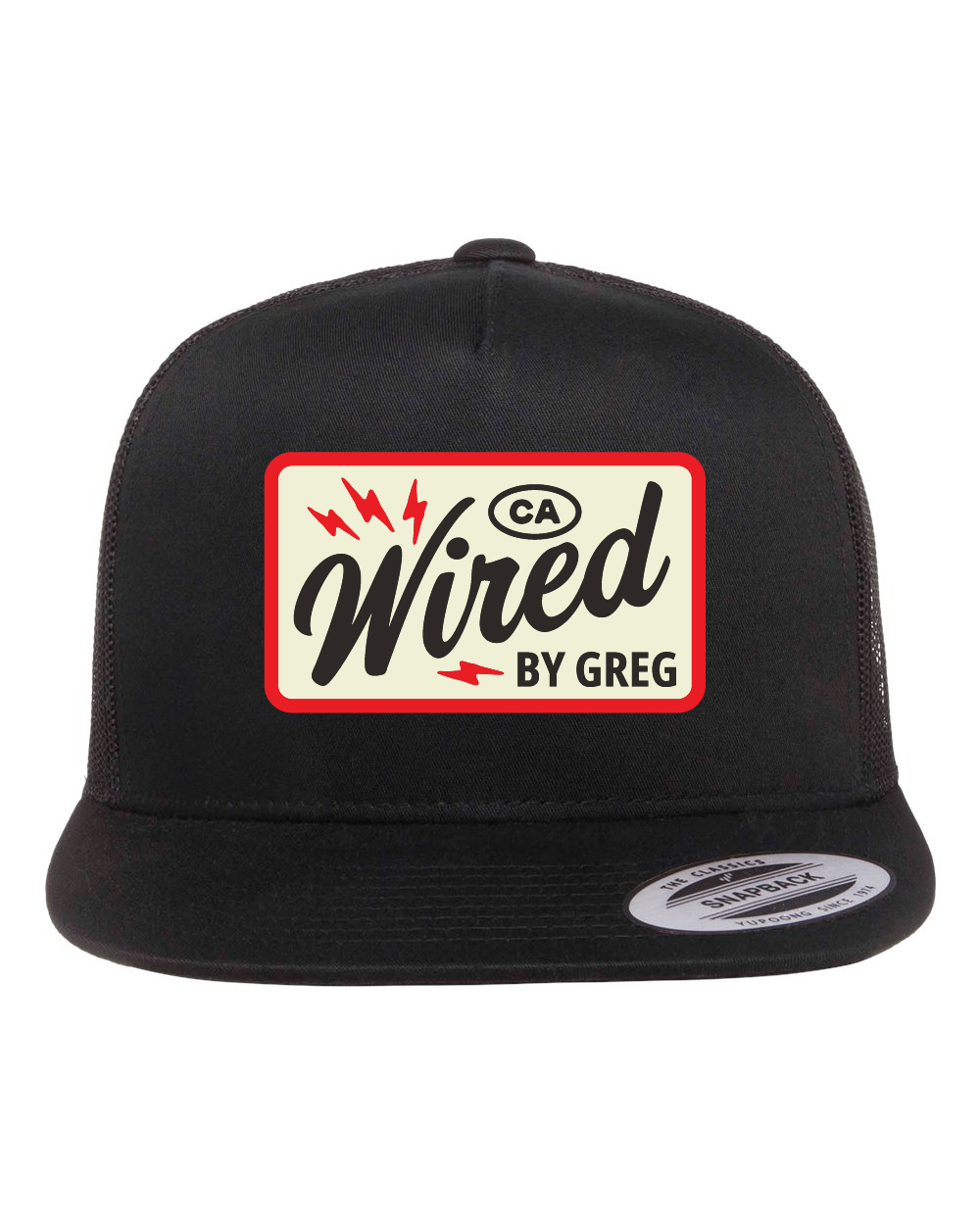 Wired By Greg Logo Trucker Hat