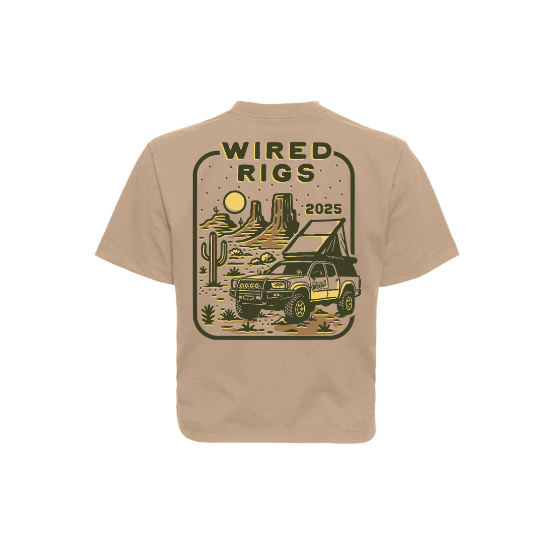 Women's T-Shirt Cropped | Wired Rigs