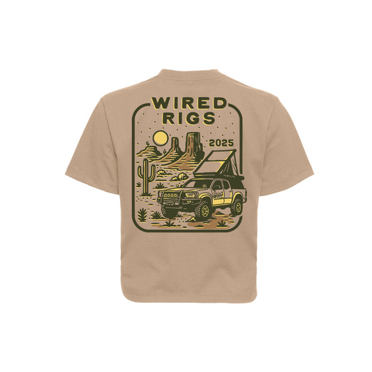 Women's T-Shirt Cropped | Wired Rigs