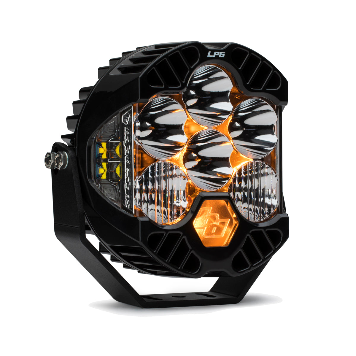 27-0003 | LP6 PRO Driving/Combo, CLEAR w/ Amber Backlight | Baja Designs