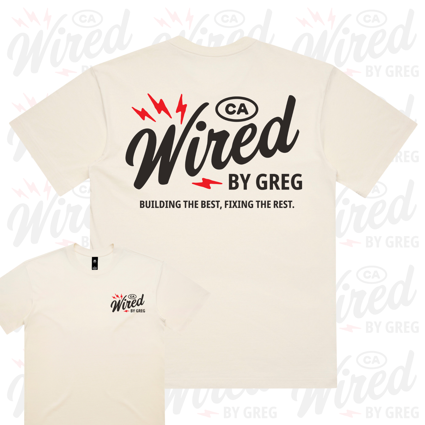 Men's T-Shirt | Premium | Wired By Greg